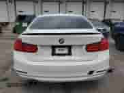 2014 BMW 3 Series 328i with VIN WBA3C1C55EK106910, listed as a Copart auction lot 65017595 with 124,408 mi miles and Salvage title. Bid and sale history available at DreamBid. Image 6.