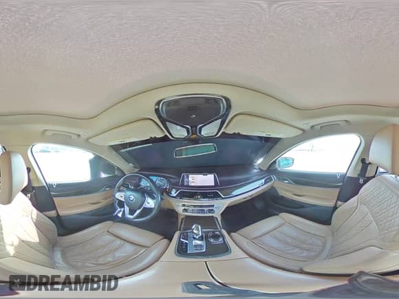 2017 BMW 7 Series 740i xDrive with VIN WBA7E4C56HGU99739, listed as a Copart auction lot 45713695 with 118,349 mi miles and Salvage title. Bid and sale history available at DreamBid. Image 12.