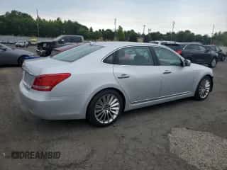 2014 Hyundai Equus Ultimate z VIN KMHGH4JH5EU087344, wystawiony jako Copart lot #66697465 z przebiegiem 33 533 mil mil oraz Szkoda całkowita • Salvage title. Historia ofert i sprzedaży dostępna na DreamBid. Obrazek 3.