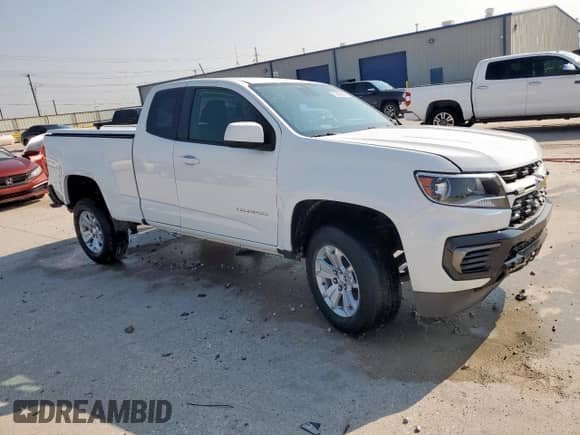 2022 Chevrolet Colorado 2WD LT with VIN 1GCHSCEA3N1121333, listed as a Copart auction lot 72028905 with 71,043 mi miles and Salvage title. Bid and sale history available at DreamBid. Image 4.