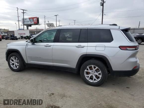 2021 Jeep Grand Cherokee Limited с VIN 1C4RJKBG8M8111655, выставлен на аукционе Copart как лот 53076475 с пробегом 50 124 миль миль и Списание • Salvage title. История ставок и продаж доступна на DreamBid. Изображение 2.