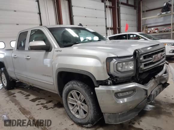 2016 GMC Sierra 1500 SLE with VIN 1GTV2MEH3GZ118961, listed as a IAAI auction lot 41585495 with 156,858 mi miles and . Bid and sale history available at DreamBid. Image 1.