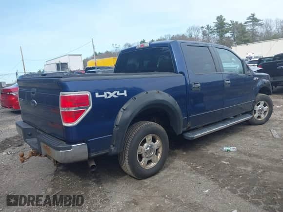 2009 Ford F-150 XL with VIN 1FTRW14869FA09842, listed as a IAAI auction lot 41959661 with 164,285 mi miles and . Bid and sale history available at DreamBid. Image 4.