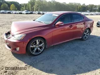 2010 Lexus IS 250 z VIN JTHBF5C25A5109820, wystawiony jako Copart lot #82189015 z przebiegiem 207 028 mil mil oraz Szkoda całkowita • Salvage title. Historia ofert i sprzedaży dostępna na DreamBid. Obrazek 1.
