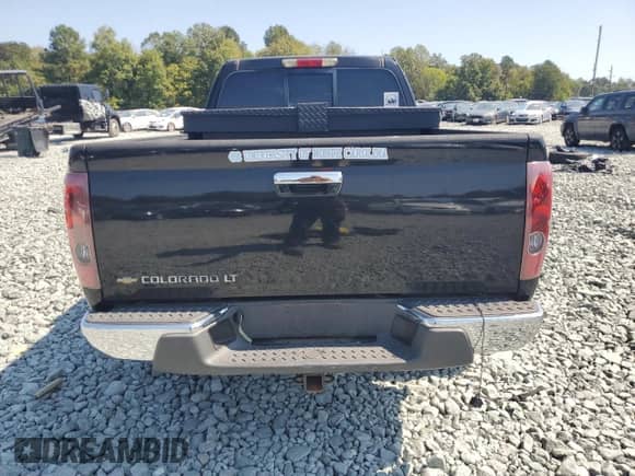 2009 Chevrolet Colorado 2LT with VIN 1GCDT19E498156750, listed as a Copart auction lot 81658235 with 123,763 mi miles and Salvage title. Bid and sale history available at DreamBid. Image 6.