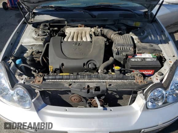 2003 Hyundai Sonata GLS z VIN KMHWF35H33A906324, wystawiony jako Copart lot #68186185 z przebiegiem 174 897 mil mil oraz Szkoda całkowita • Salvage title. Historia ofert i sprzedaży dostępna na DreamBid. Obrazek 11.