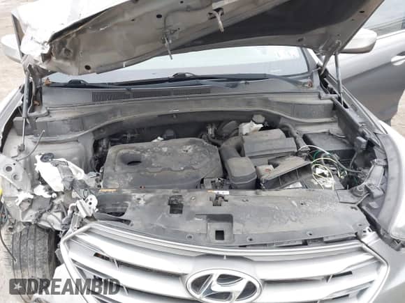 2017 Hyundai Santa Fe 2.4L with VIN 5NMZU3LB8HH017375, listed as a IAAI auction lot 43509600 with 73,698 mi miles and . Bid and sale history available at DreamBid. Image 10.