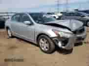 2010 Honda Accord LX-P with VIN 1HGCP2F45AA112370, listed as a Copart auction lot 46634183 with 101,130 mi miles and Salvage title. Bid and sale history available at DreamBid. Image 4.