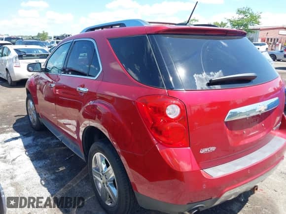 2015 Chevrolet Equinox LTZ with VIN 2GNFLDE31F6431451, listed as a IAAI auction lot 42631105 with 125,279 mi miles and . Bid and sale history available at DreamBid. Image 3.