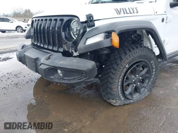 2022 Jeep Wrangler Unlimited Sport S с VIN 1C4HJXDG3NW155467, выставлен на аукционе IAAI как лот 41638650 с пробегом 22 698 миль миль и . История ставок и продаж доступна на DreamBid. Изображение 6.