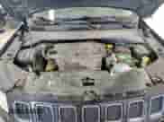 2017 Jeep Compass Trailhawk with VIN 3C4NJDDBXHT647011, listed as a Copart auction lot 65583185 with 106,438 mi miles and Salvage title. Bid and sale history available at DreamBid. Image 12.