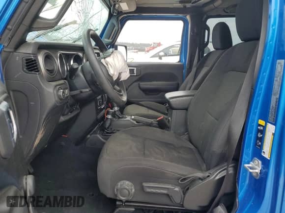 2022 Jeep Wrangler Unlimited Sport с VIN 1C4HJXDN6NW232539, выставлен на аукционе Copart как лот 52146025 с пробегом 29 571 миль миль и Списание • Salvage title. История ставок и продаж доступна на DreamBid. Изображение 7.