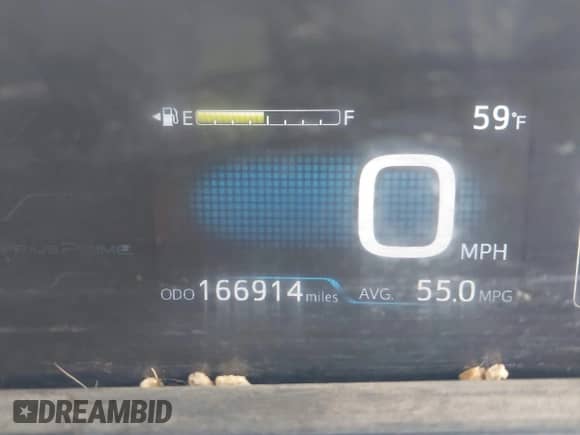 2018 Toyota Prius Plus z VIN JTDKARFP9J3095575, wystawiony jako IAAI lot #42408526 z przebiegiem 166 914 mil mil oraz . Historia ofert i sprzedaży dostępna na DreamBid. Obrazek 15.