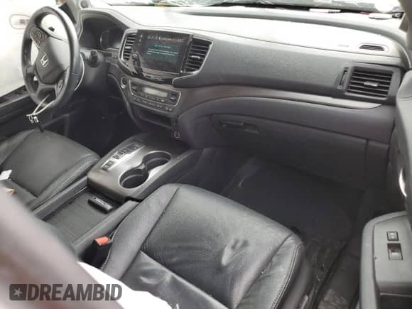 2022 Honda Pilot EX-L with VIN 5FNYF6H54NB034908, listed as a Copart auction lot 63228745 with 50,018 mi miles and Salvage title. Bid and sale history available at DreamBid. Image 8.