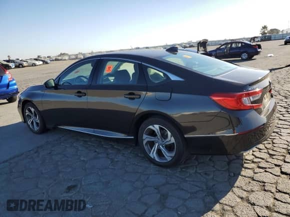 2018 Honda Accord EX-L with VIN 1HGCV1F64JA041602, listed as a Copart auction lot 81158955 with 86,936 mi miles and Salvage title. Bid and sale history available at DreamBid. Image 2.