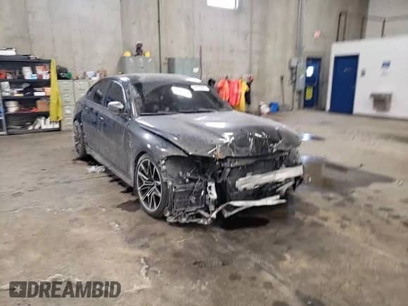 2022 BMW M3 с VIN WBS53AY00NFM52065, выставлен на аукционе Copart как лот 44379945 с пробегом Не указан миль и Списание • Salvage title. История ставок и продаж доступна на DreamBid. Изображение 11.