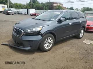 2020 Kia Sorento LX with VIN 5XYPG4A32LG711112, listed as a Copart auction lot 67190795 with 59,343 mi miles and Salvage title. Bid and sale history available at DreamBid. Image 1.