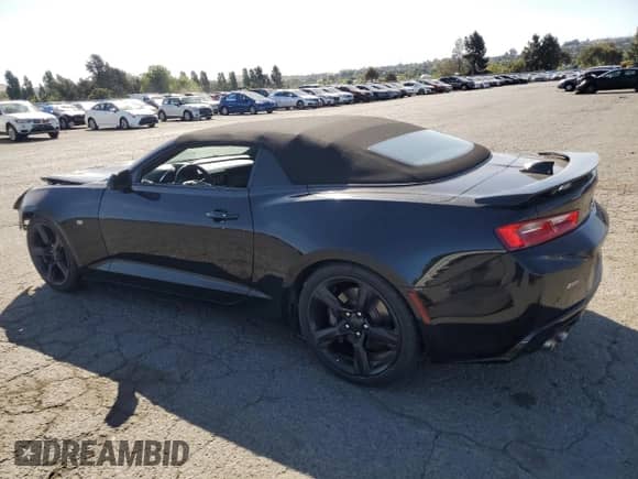 2018 Chevrolet Camaro 2SS z VIN 1G1FH3D73J0103533, wystawiony jako Copart lot #57606025 z przebiegiem 102 746 mil mil oraz Szkoda całkowita • Salvage title. Historia ofert i sprzedaży dostępna na DreamBid. Obrazek 2.