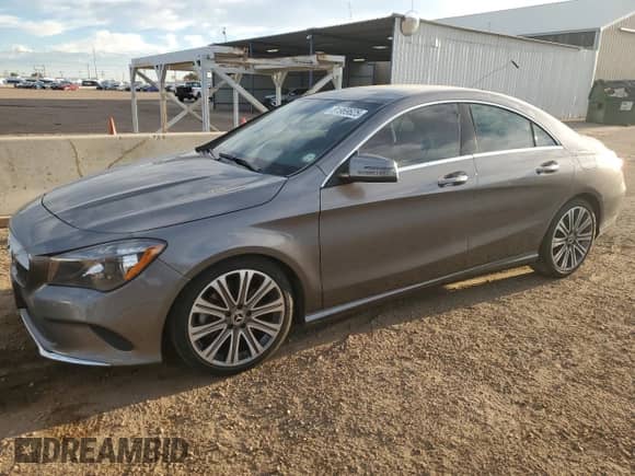 2018 Mercedes-Benz CLA 250 with VIN WDDSJ4GB3JN666378, listed as a Copart auction lot 81969625 with 62,888 mi miles and Clean title. Bid and sale history available at DreamBid. Image 1.
