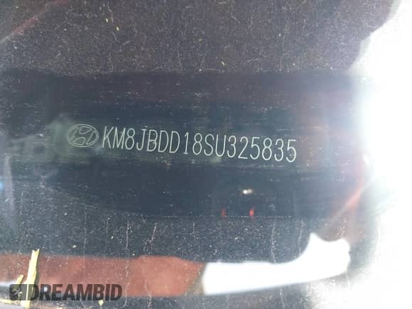 2025 Hyundai Tucson Blue with VIN KM8JBDD18SU325835, listed as a IAAI auction lot 43173038 with 606 mi miles and . Bid and sale history available at DreamBid. Image 17.