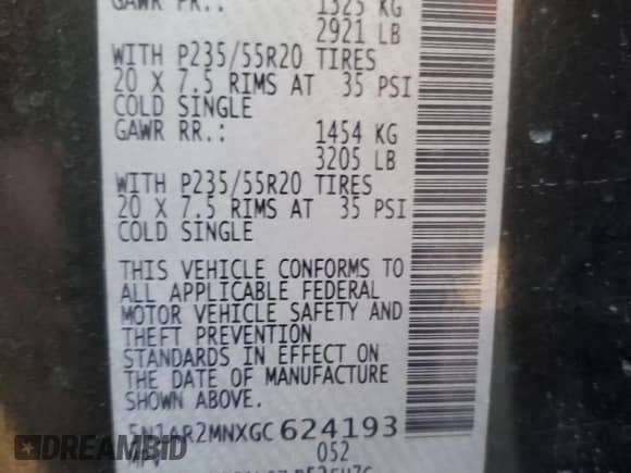 2016 Nissan Pathfinder S с VIN 5N1AR2MNXGC624193, выставлен на аукционе Copart как лот 89922965 с пробегом 209 655 миль миль и Чистый • Clean title. История ставок и продаж доступна на DreamBid. Изображение 13.