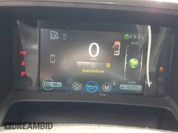 2011 Chevrolet Volt with VIN 1G1RD6E48BU101740, listed as a Copart auction lot 67549415 with 82,709 mi miles and Salvage title. Bid and sale history available at DreamBid. Image 9.