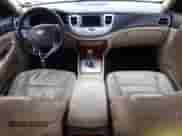 2012 Hyundai Genesis 3.8L with VIN KMHGC4DD0CU151231, listed as a Copart auction lot 80596053 with 104,595 mi miles and Salvage title. Bid and sale history available at DreamBid. Image 8.