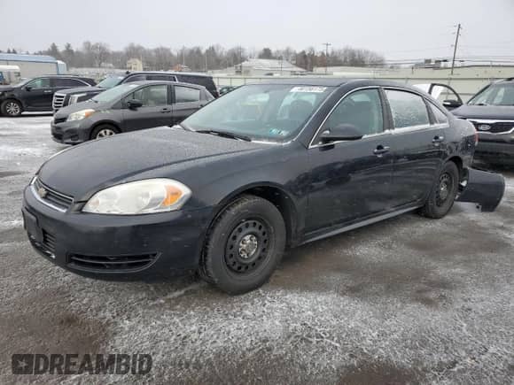 2011 Chevrolet Impala Police Police с VIN 2G1WD5EM7B1302697, выставлен на аукционе Copart как лот 46156175 с пробегом 181 835 миль миль и Списание • Salvage title. История ставок и продаж доступна на DreamBid. Изображение 1.