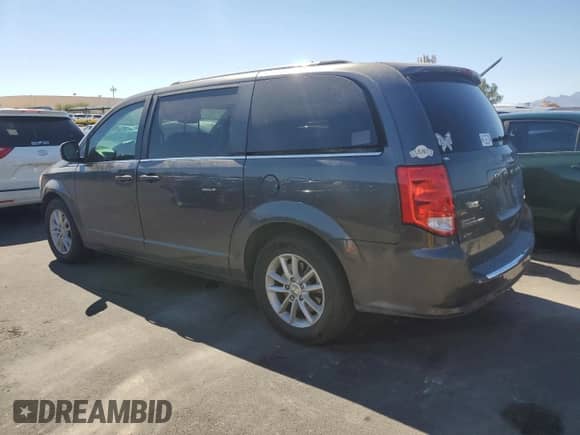 2018 Dodge Grand Caravan SXT z VIN 2C4RDGCG8JR282666, wystawiony jako Copart lot #81742545 z przebiegiem 105 926 mil mil oraz Czysty tytuł • Clean title. Historia ofert i sprzedaży dostępna na DreamBid. Obrazek 2.