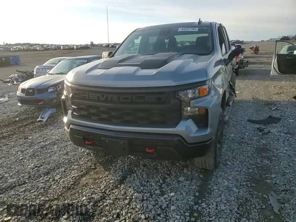 2023 Chevrolet Silverado 1500 Custom Trail Boss with VIN 3GCPDCEK2PG226769, listed as a Copart auction lot 45352185 with 33,767 mi miles and Salvage title. Bid and sale history available at DreamBid. Image 10.
