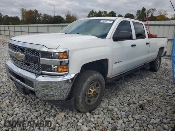 2017 Chevrolet Silverado 2500HD Work Truck with VIN 1GC1KUEG1HF194624, listed as a Copart auction lot 75529174 with 185,153 mi miles and Clean title. Bid and sale history available at DreamBid. Image 1.