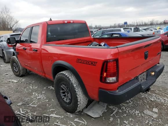 2023 Ram 1500 Warlock with VIN 1C6RR7GG0PS556260, listed as a Copart auction lot 85752704 with 39,942 mi miles and Salvage title. Bid and sale history available at DreamBid. Image 2.