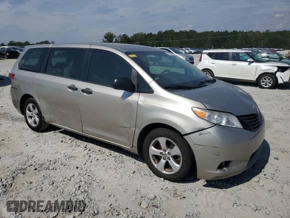 2015 Toyota Sienna L with VIN 5TDZK3DC7FS688625, listed as a Copart auction lot 83802805 with 337,291 mi miles and Clean title. Bid and sale history available at DreamBid. Image 4.