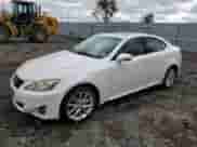 2011 Lexus IS 250 with VIN JTHCF5C27B5049898, listed as a Copart auction lot 87210425 with Not provided miles and Salvage title. Bid and sale history available at DreamBid. Image 1.