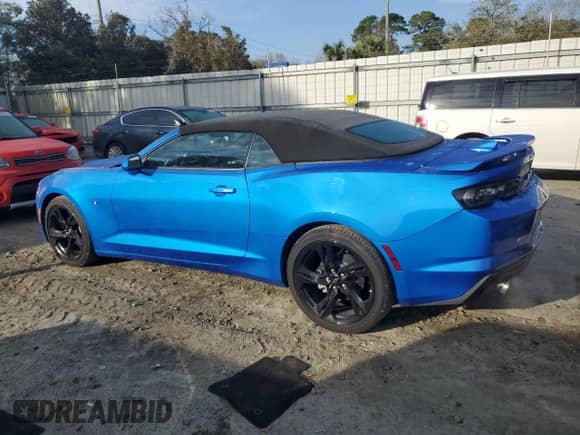 2024 Chevrolet Camaro 1LT with VIN 1G1FB3DS7R0114150, listed as a Copart auction lot 48419715 with 4,834 mi miles and Salvage title. Bid and sale history available at DreamBid. Image 2.