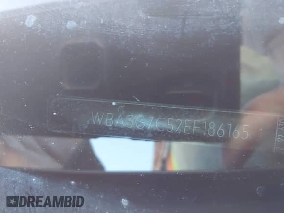 2014 BMW 3 Series 328i xDrive с VIN WBA3G7C52EF186165, выставлен на аукционе IAAI как лот 43443741 с пробегом 188 931 миль миль и . История ставок и продаж доступна на DreamBid. Изображение 9.