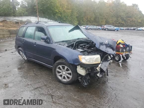 2006 Subaru Forester X with VIN JF1SG65606H745030, listed as a Copart auction lot 82445575 with Not provided miles and Salvage title. Bid and sale history available at DreamBid. Image 4.