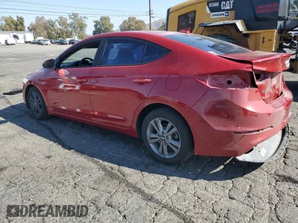 2018 Hyundai Elantra SEL z VIN 5NPD84LF1JH219510, wystawiony jako Copart lot #81888475 z przebiegiem 192 101 mil mil oraz Szkoda całkowita • Salvage title. Historia ofert i sprzedaży dostępna na DreamBid. Obrazek 2.