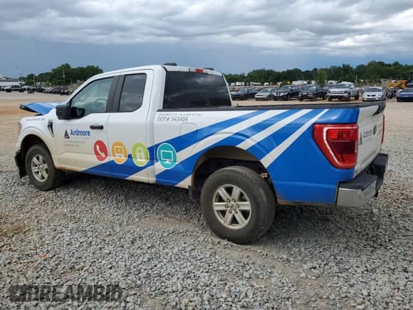 2021 Ford F-150 XL с VIN 1FTFX1E5XMFB29477, выставлен на аукционе Copart как лот 59977765 с пробегом 55 768 миль миль и Списание • Salvage title. История ставок и продаж доступна на DreamBid. Изображение 2.