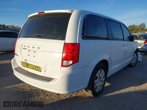 2017 Dodge Grand Caravan SE Plus with VIN 2C4RDGBG0HR687447, listed as a IAAI auction lot 43417153 with 181,384 mi miles and . Bid and sale history available at DreamBid. Image 4.