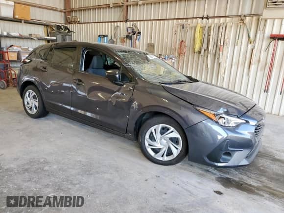 2024 Subaru Impreza с VIN JF1GUABC1R8246253, выставлен на аукционе Copart как лот 70507475 с пробегом 13 109 миль миль и Списание • Salvage title. История ставок и продаж доступна на DreamBid. Изображение 4.