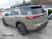 2023 Nissan Pathfinder Rock Creek with VIN 5N1DR3BD9PC254223, listed as a IAAI auction lot 41738783 with 21,231 mi miles and . Bid and sale history available at DreamBid. Image 3.