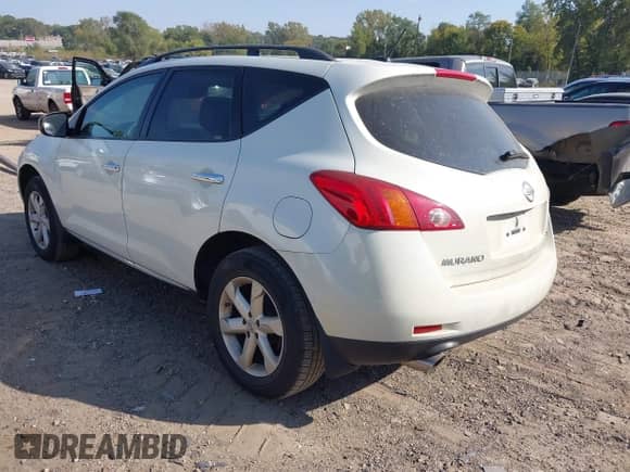 2009 Nissan Murano SL z VIN JN8AZ18W09W147362, wystawiony jako IAAI lot #43361236 z przebiegiem 176 825 mil mil oraz . Historia ofert i sprzedaży dostępna na DreamBid. Obrazek 3.