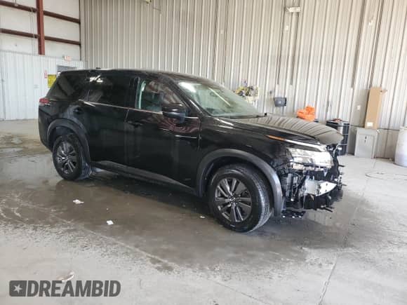 2022 Nissan Pathfinder S with VIN 5N1DR3AC8NC227178, listed as a Copart auction lot 48714525 with 57,756 mi miles and Salvage title. Bid and sale history available at DreamBid. Image 4.