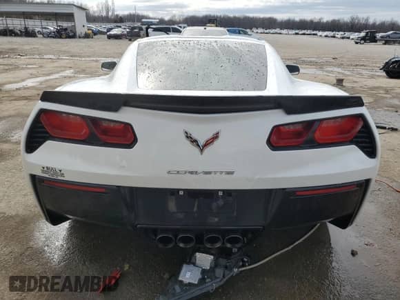 2016 Chevrolet Corvette 3LT with VIN 1G1YF2D79G5119336, listed as a Copart auction lot 40933234 with 22,446 mi miles and . Bid and sale history available at DreamBid. Image 6.