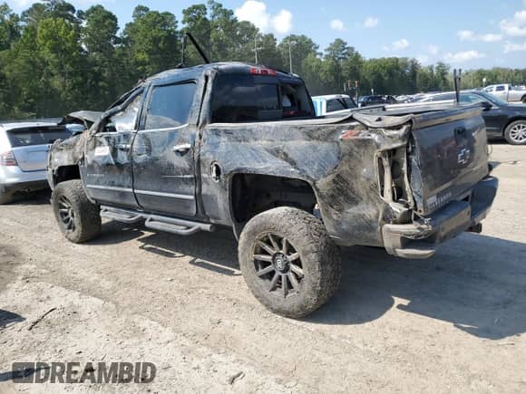 2017 Chevrolet Silverado 1500 LTZ with VIN 3GCUKSEC0HG110015, listed as a Copart auction lot 80204005 with Not provided miles and Salvage title. Bid and sale history available at DreamBid. Image 2.
