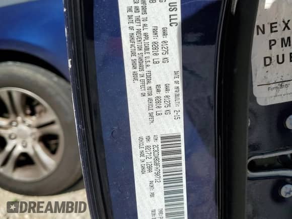2015 Dodge Charger SE with VIN 2C3CDXBG8FH790712, listed as a Copart auction lot 82645435 with 187,994 mi miles and Clean title. Bid and sale history available at DreamBid. Image 12.