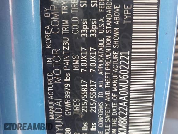 2021 Hyundai Kona SEL with VIN KM8K22AA0MU602221, listed as a Copart auction lot 70577975 with 79,063 mi miles and Salvage title. Bid and sale history available at DreamBid. Image 13.
