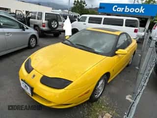 2001 Saturn SC with VIN 1G8ZY12771Z105142, listed as a Copart auction lot 54940825 with 166,396 mi miles and Clean title. Bid and sale history available at DreamBid. Image 2.