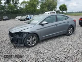 2018 Hyundai Elantra Value Edition with VIN KMHD84LF9JU451905, listed as a Copart auction lot 69344995 with 88,870 mi miles and Salvage title. Bid and sale history available at DreamBid. Image 1.